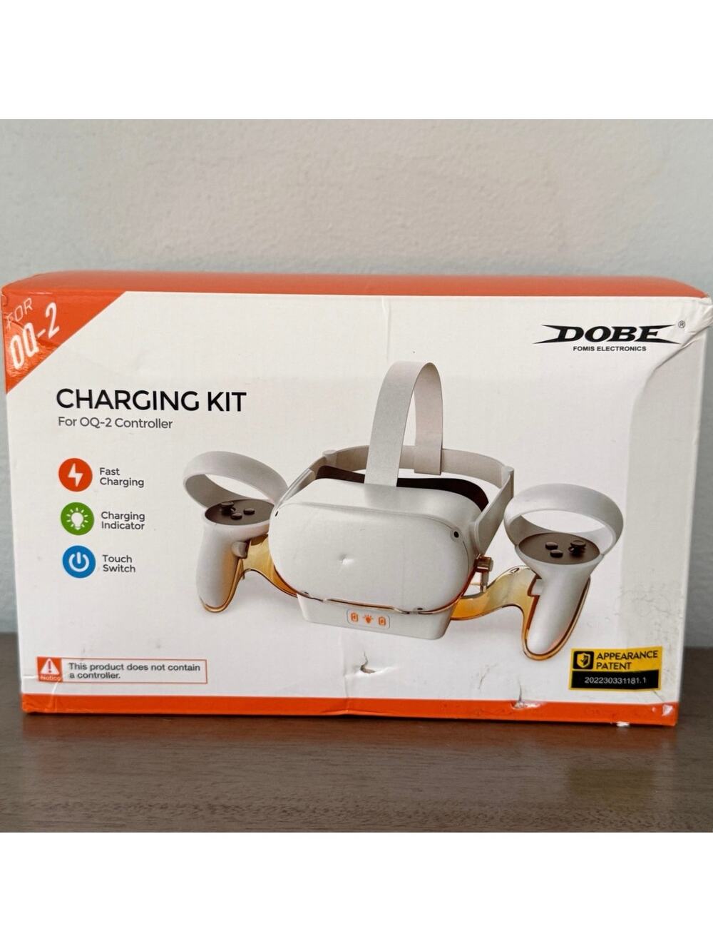 DOBE OQ2 Controller Charging Kit Dock Stand Easy Touch Switch VR Accessory